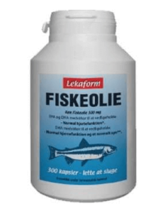 Fiskeolie test [year]: Vælg det bedste fiskeolie tilskud - Lekaform fiskeolie omega 3 test