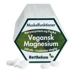 Magnesium test 2022: Vælg det bedste magnesium tilskud - berthelsen vegansk magnesium test
