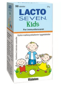 lacto seven kids mælkesyrebakterier test
