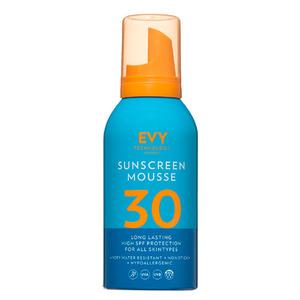 Solcreme test: Hvad er markedets bedste solcremer - EVY Sunscreen Mousse SPF 30