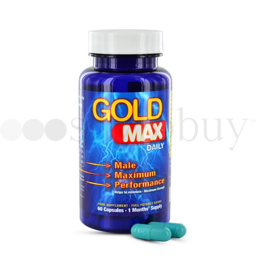 Potenspiller til mænd – med naturens egne potensmidler - Gold Max™ Daily Potenspiller