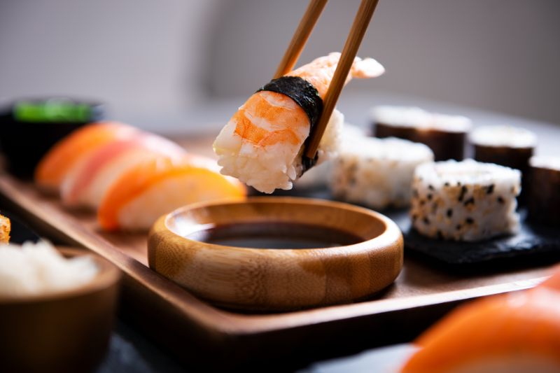 sushi og kalorier