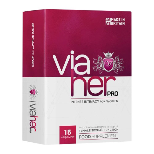 ViaHer Pro - naturlig Viagra til kvinder