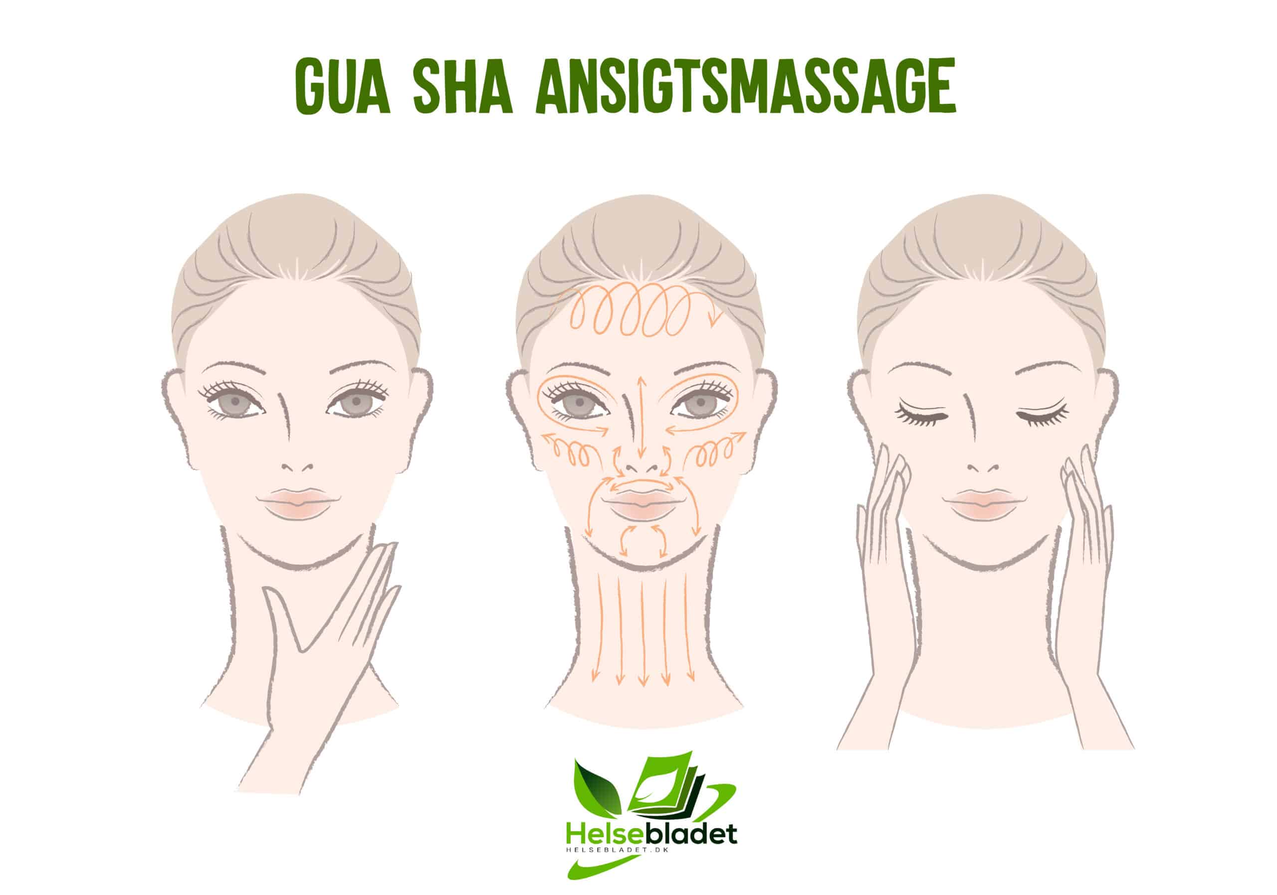 Gua sha ansigtsmassage