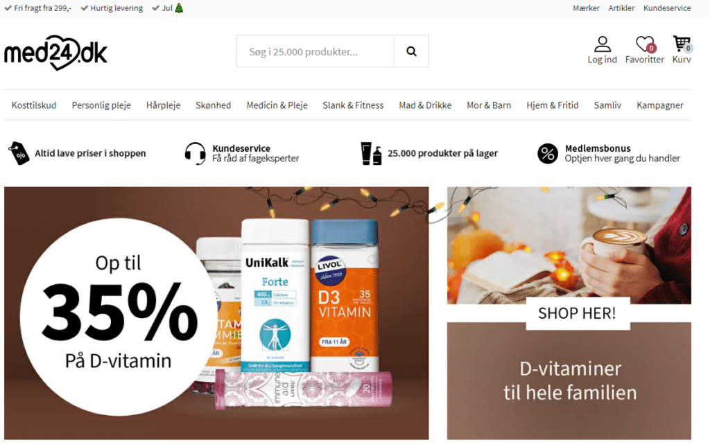 Helsekostbutikker - med24